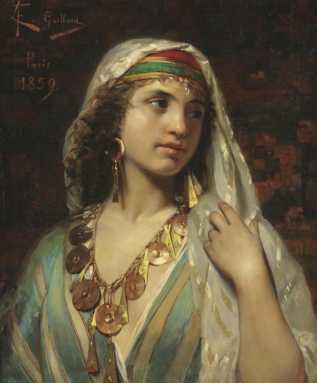 Odalisque alkotó: Claude Ferdinand Gaillard