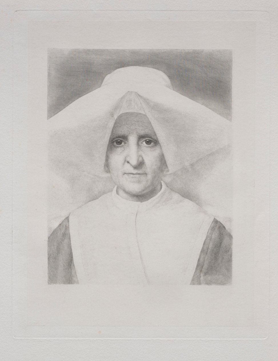 Rosalie nővér, elölnézet. alkotó: Claude Ferdinand Gaillard