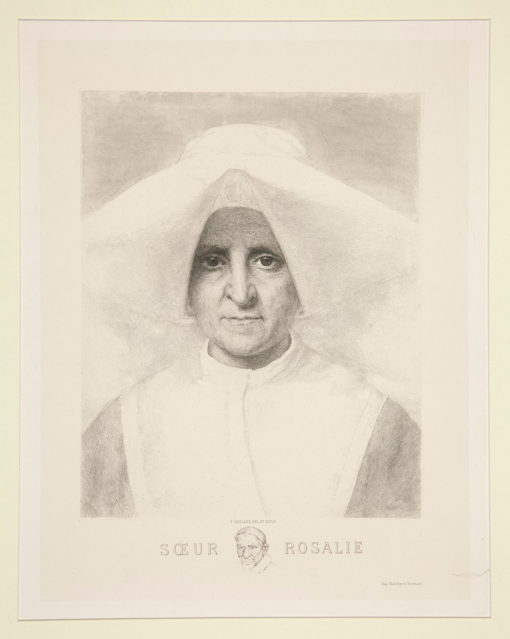 Rosalie nővér alkotó: Claude Ferdinand Gaillard