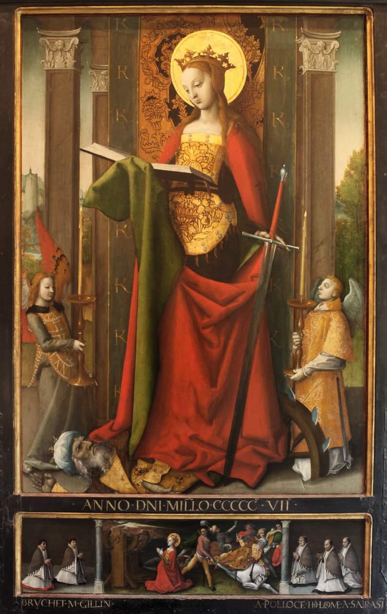Szent Katalin alkotó: Claude Guinet