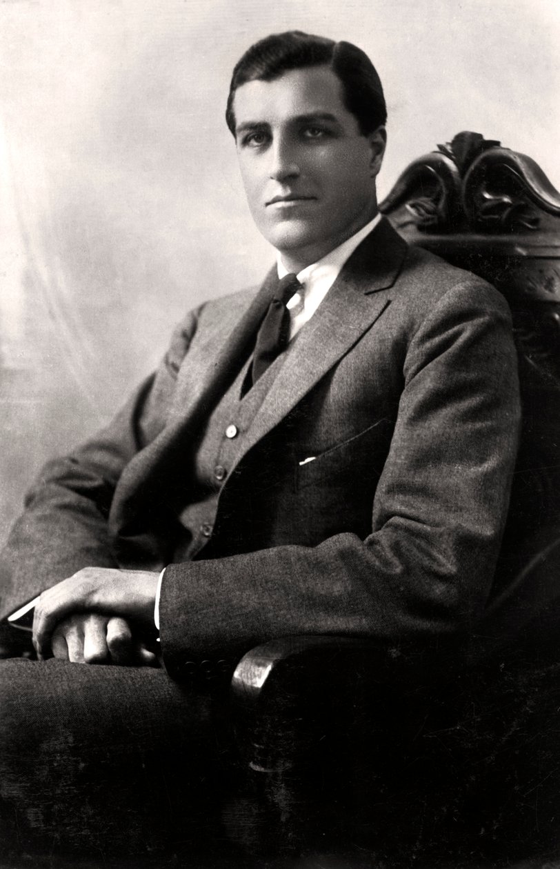 Godfrey Tearle 1884-1953, amerikai színész, 1916. alkotó: Claude Harris