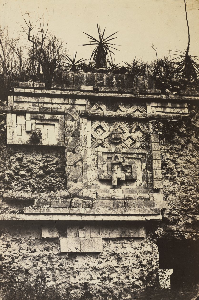 A kolostor, Uxmal alkotó: Claude Joseph Désiré Charnay