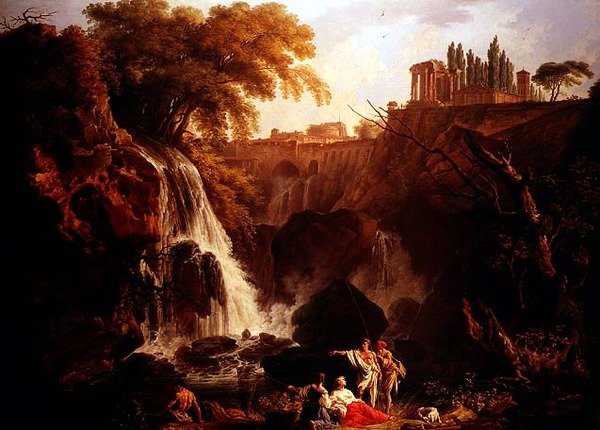 Tivoli vízesése alkotó: Claude Joseph Vernet