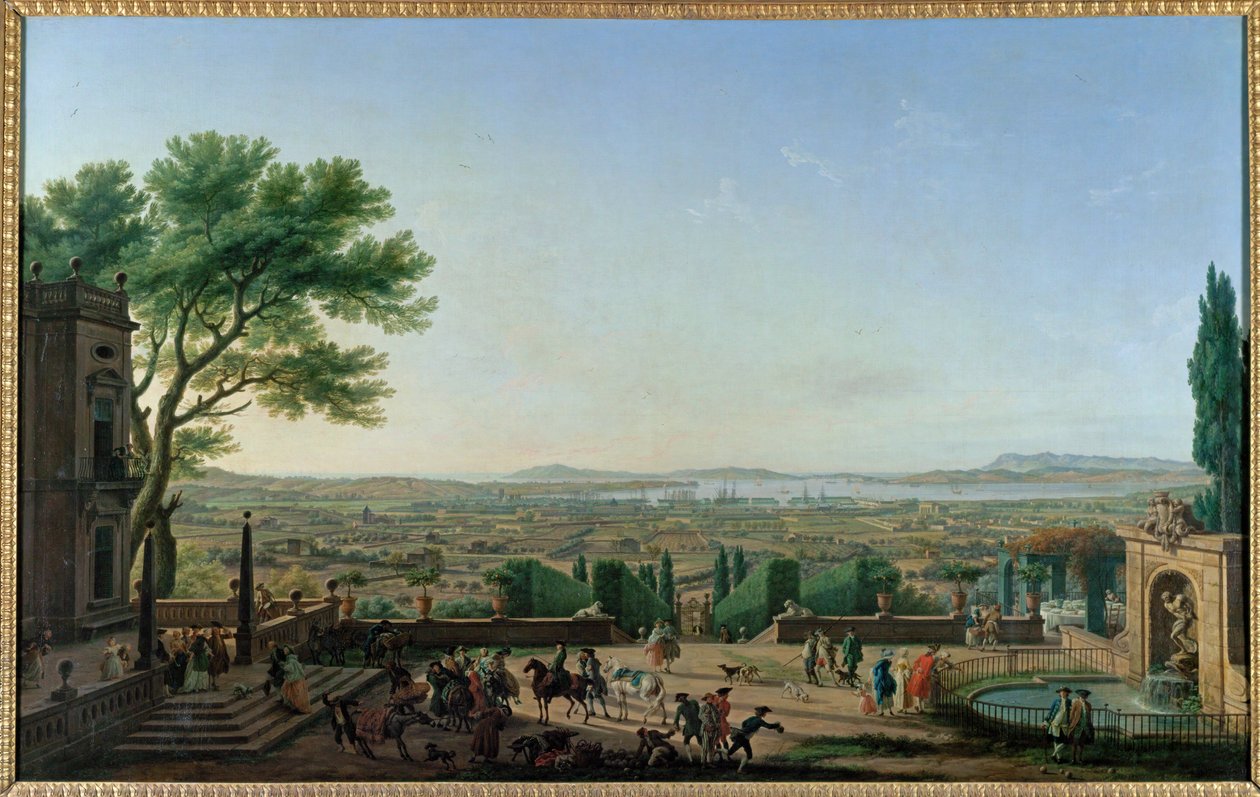 Toulon városa és kikötője ... alkotó: Claude Joseph Vernet