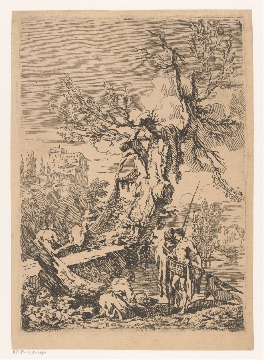 A horgászat visszatérése alkotó: Claude Joseph Vernet