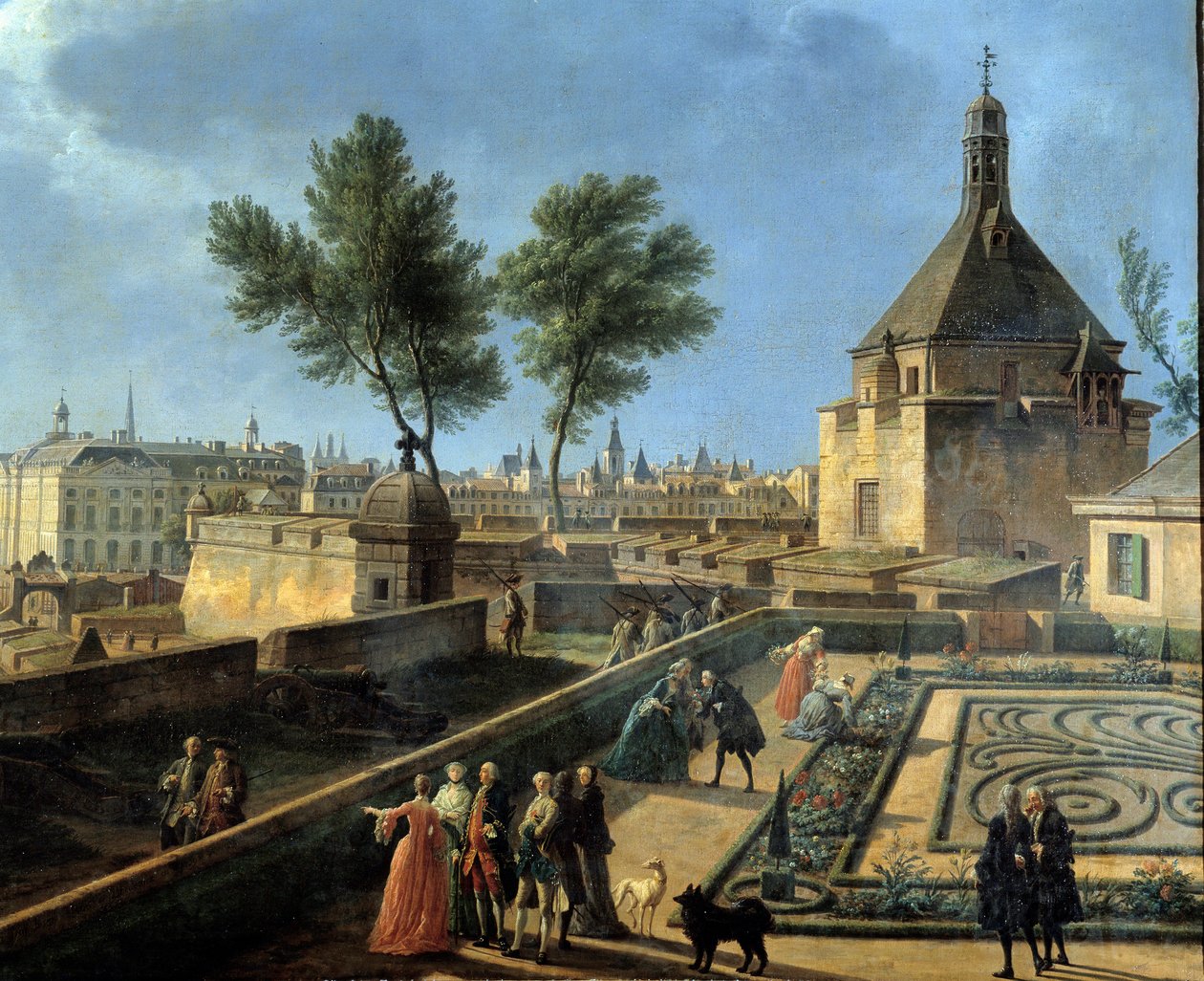 Claude-Joseph Vernet. Marseille kikötője. Párizsi Haditengerészeti Múzeum alkotó: Claude Joseph Vernet