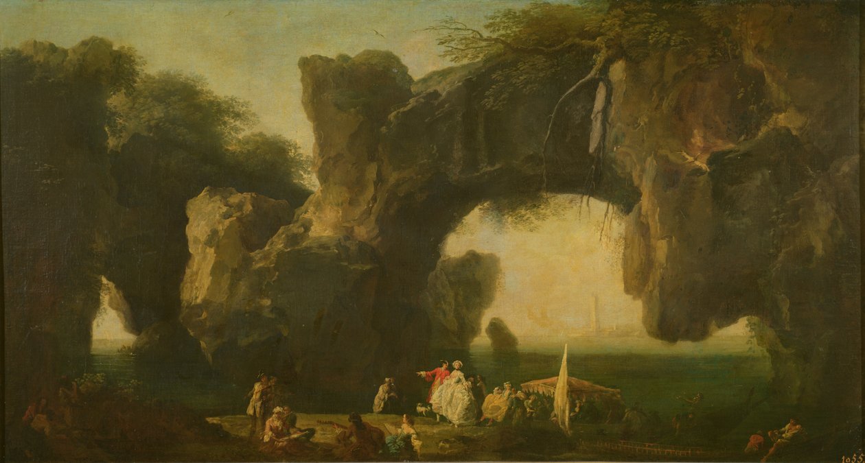Sorrentói kilátás alkotó: Claude Joseph Vernet