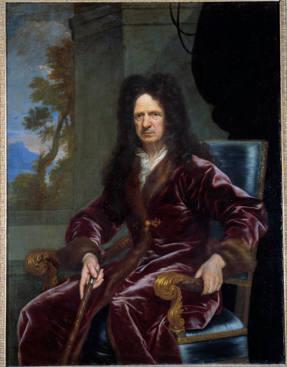 Andre Le Notre portréja (Andre Lenotre alkotó: Claude Lefebvre