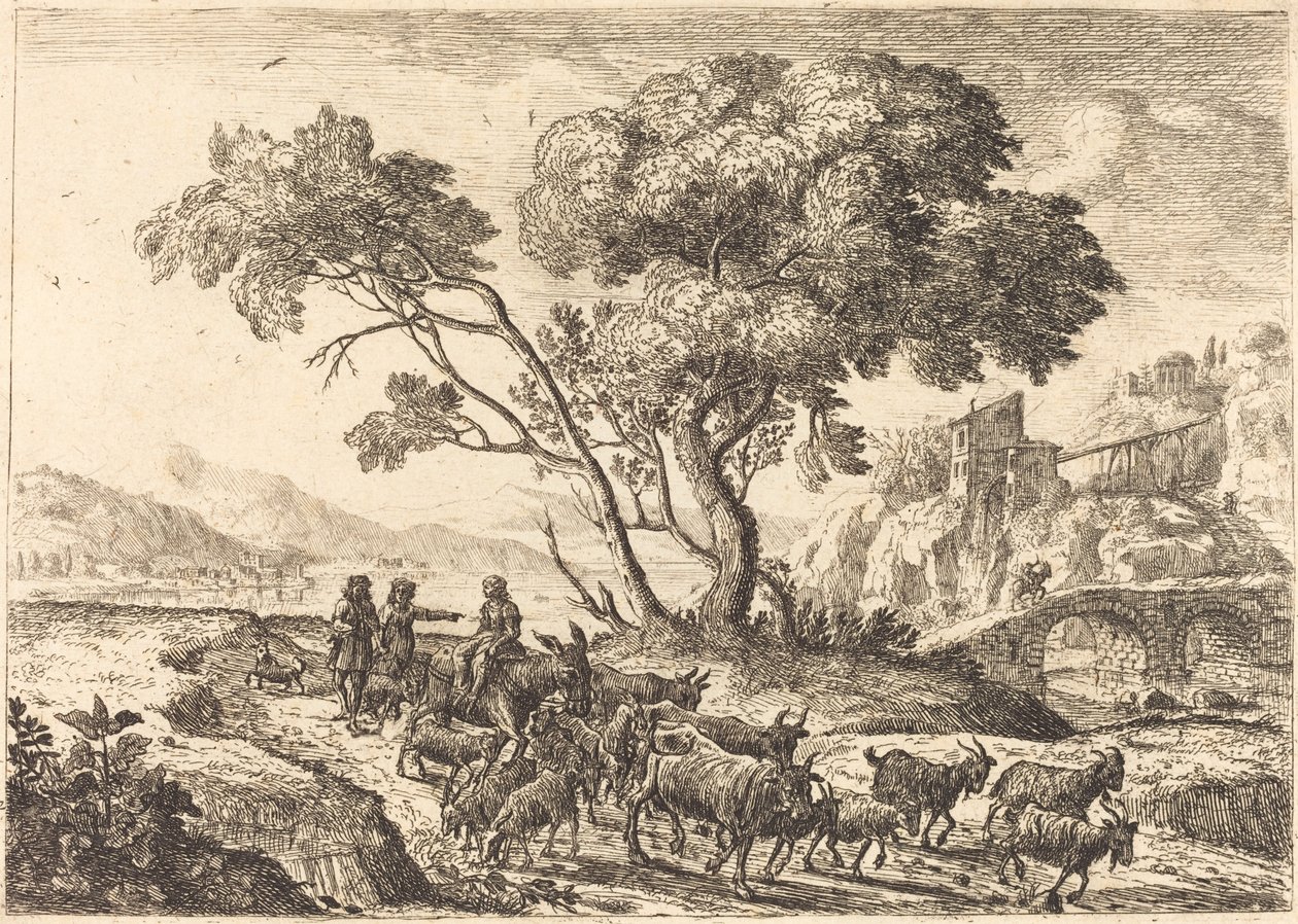 Indulás a mezőkre alkotó: Claude Lorrain