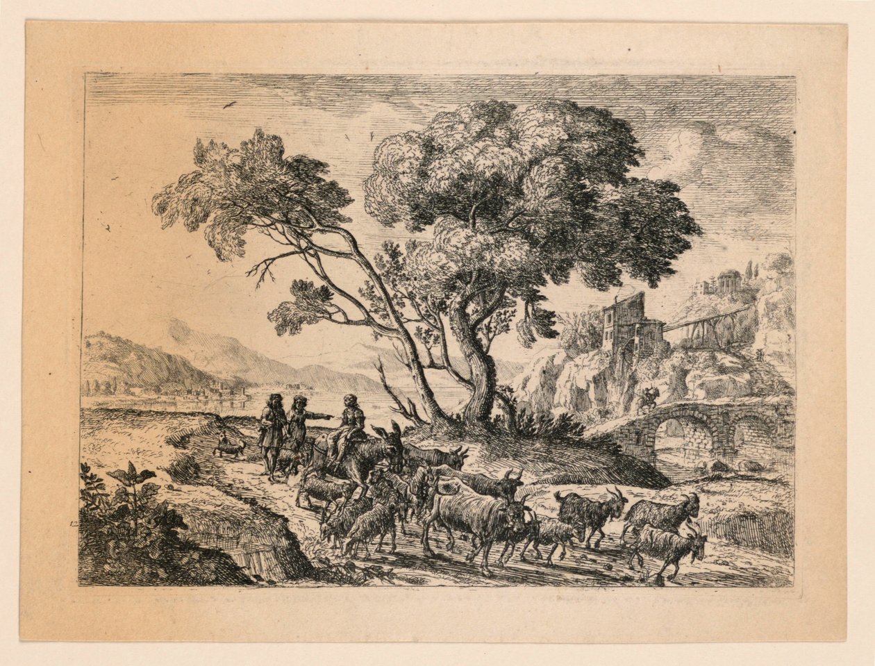 Indulás a mezőkre alkotó: Claude Lorrain