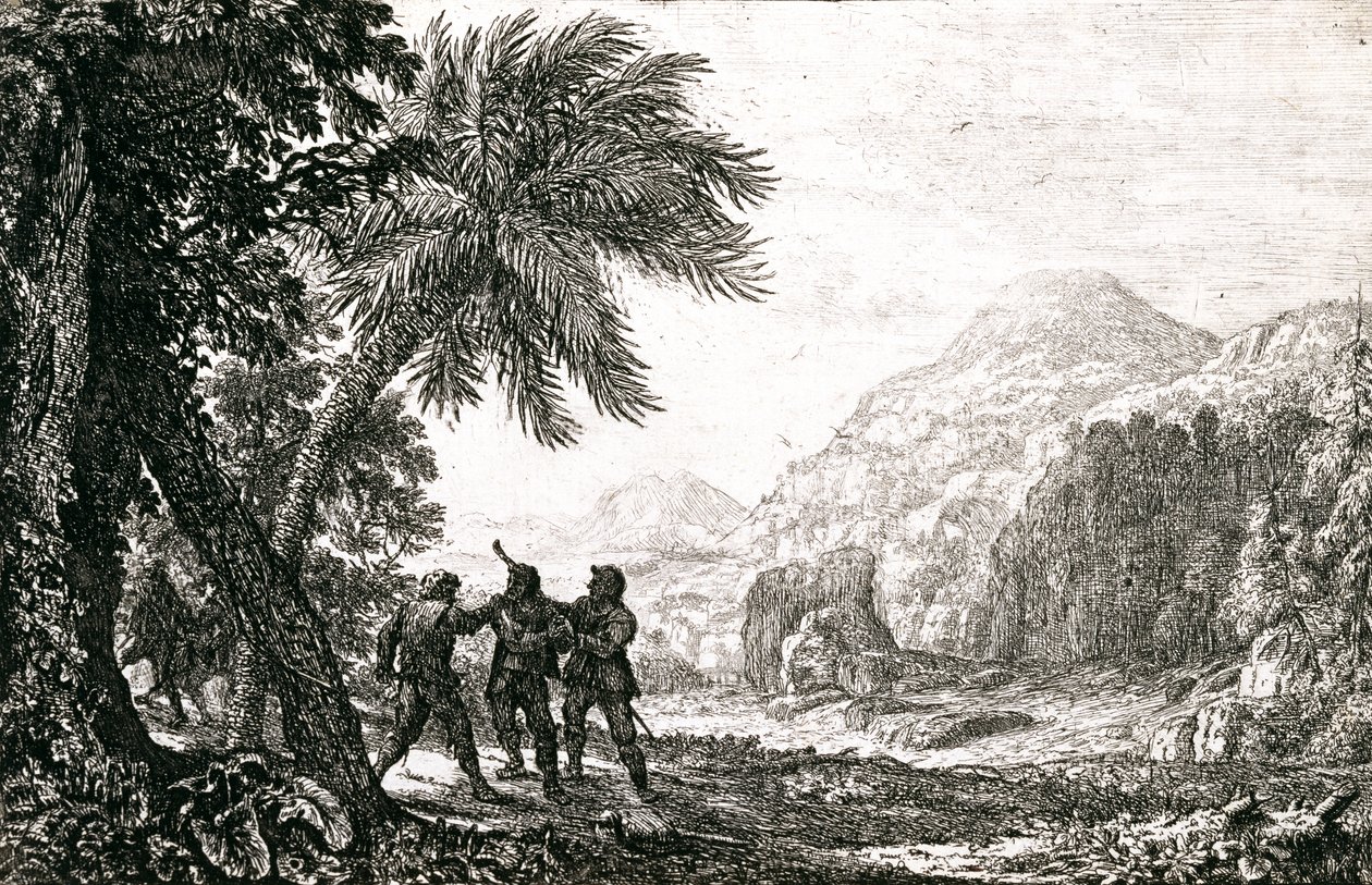 Táj brigandokkal alkotó: Claude Lorrain