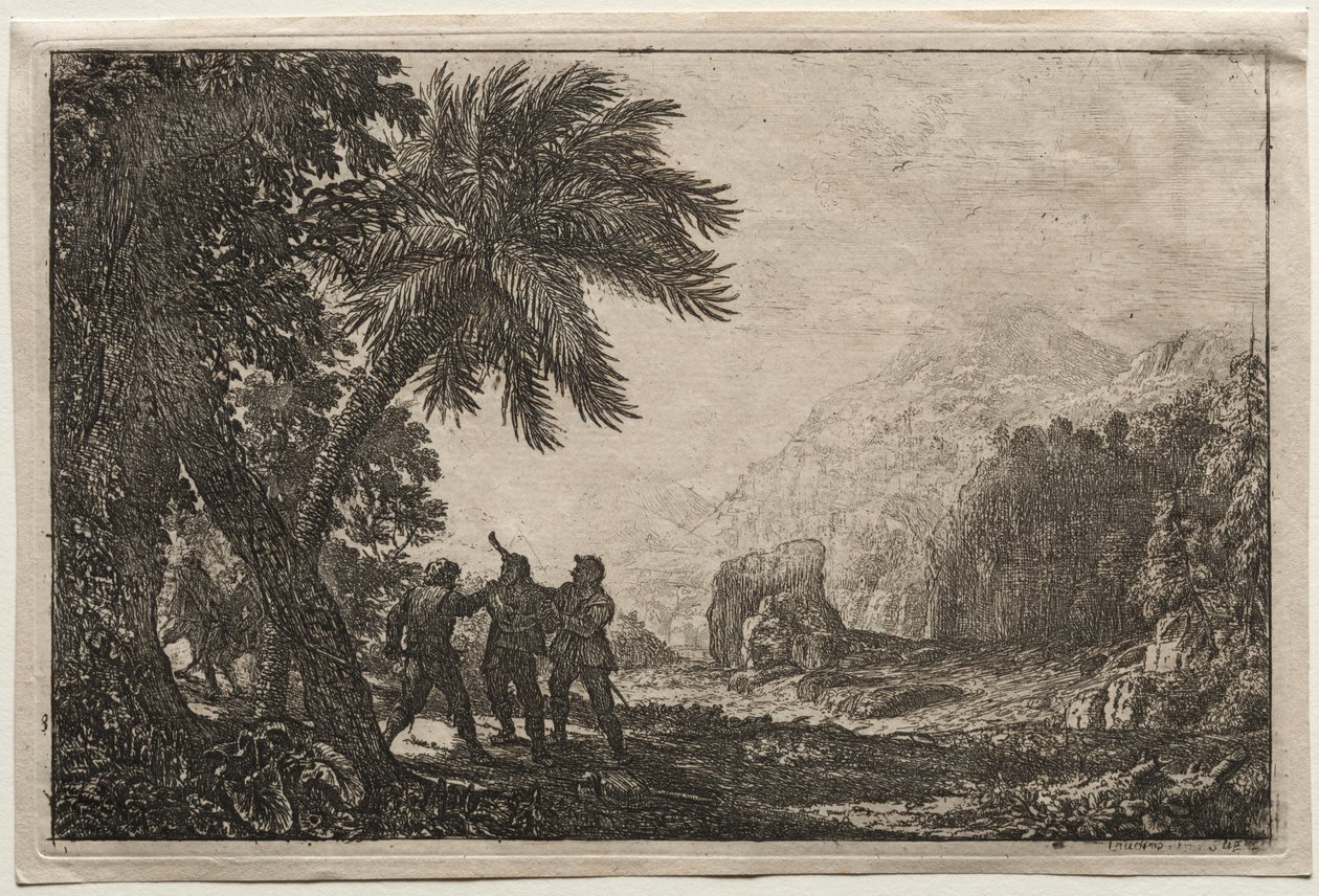 Táj brigandokkal alkotó: Claude Lorrain