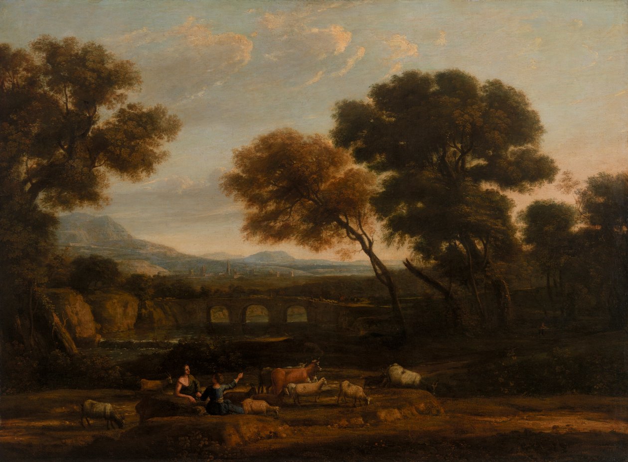 Lelkipásztori táj alkotó: Claude Lorrain