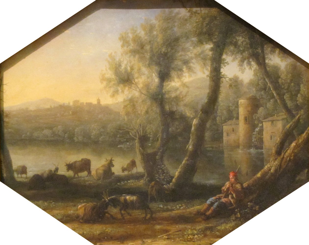 Lelkipásztori táj Alternatív cím(ek):  Claude Diamond alkotó: Claude Lorrain