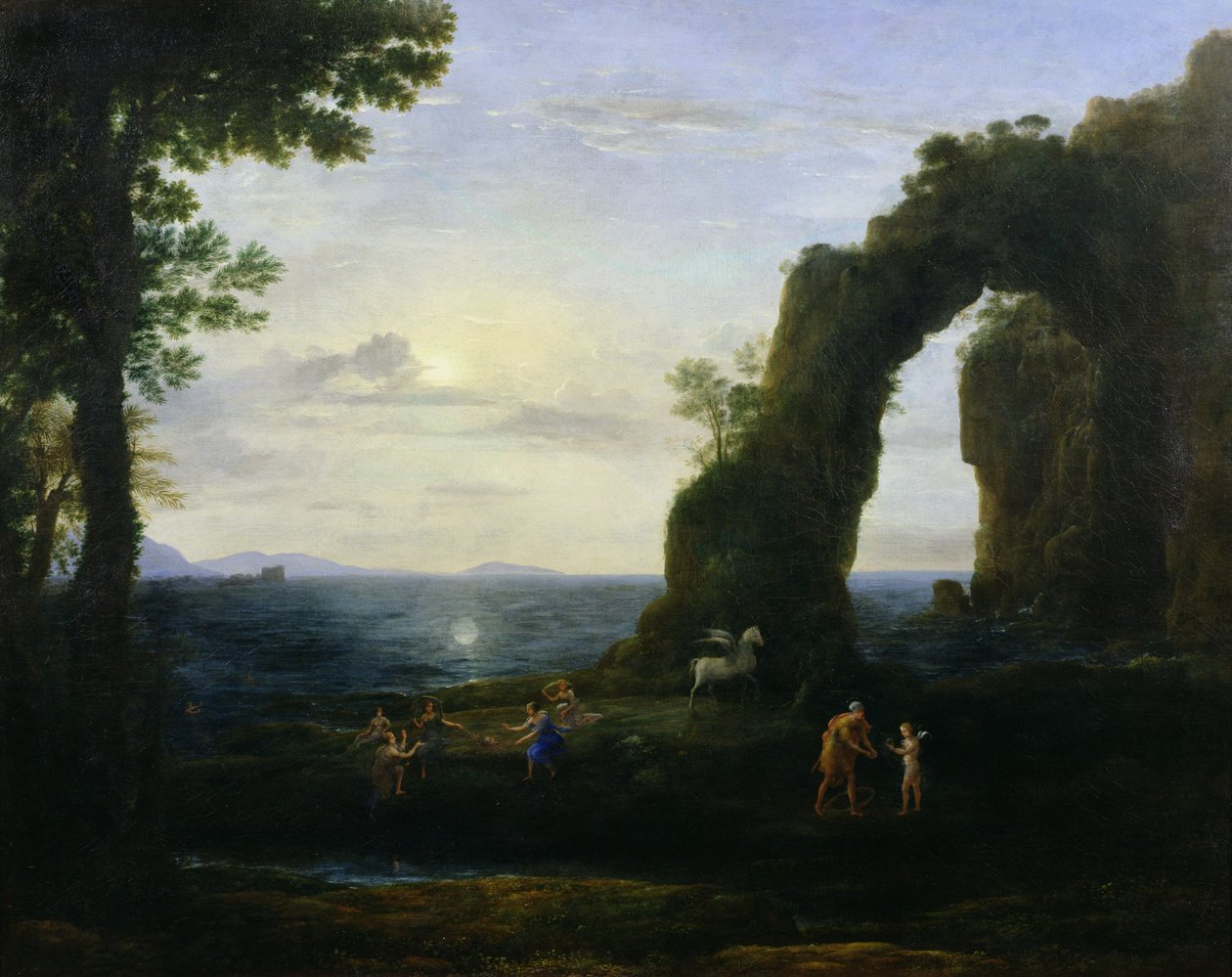 A Korall vagy Perseus és a Medúza feje eredete alkotó: Claude Lorrain