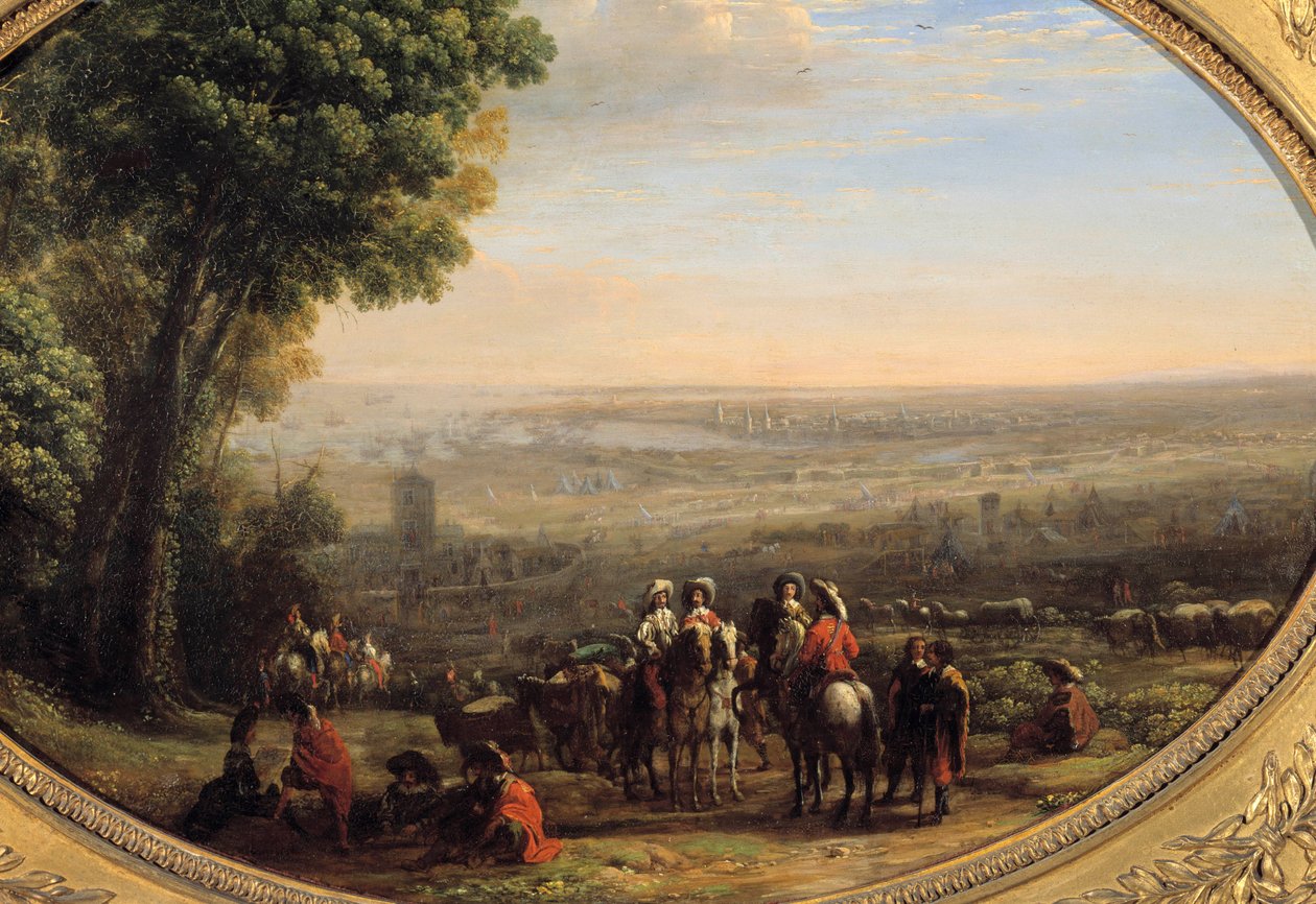 A Rochelle székhelye XIII. Lajos (1601-1643) október 8 alkotó: Claude Lorrain