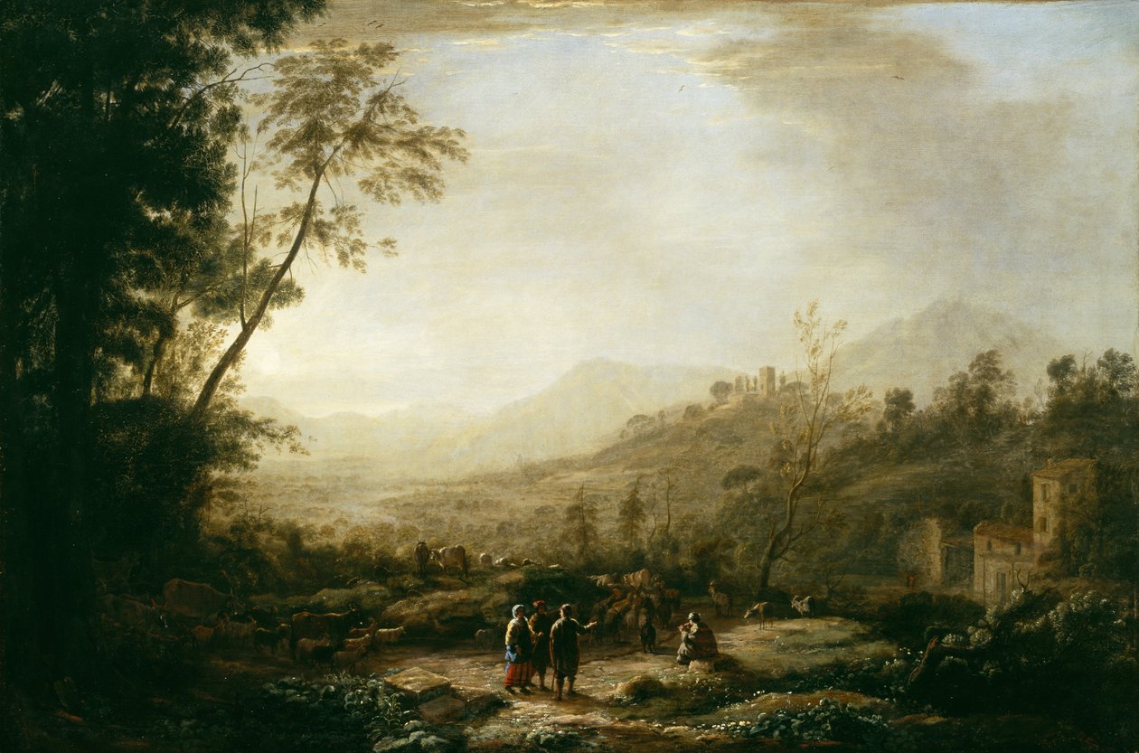 Napkelte, 1631 alkotó: Claude Lorrain