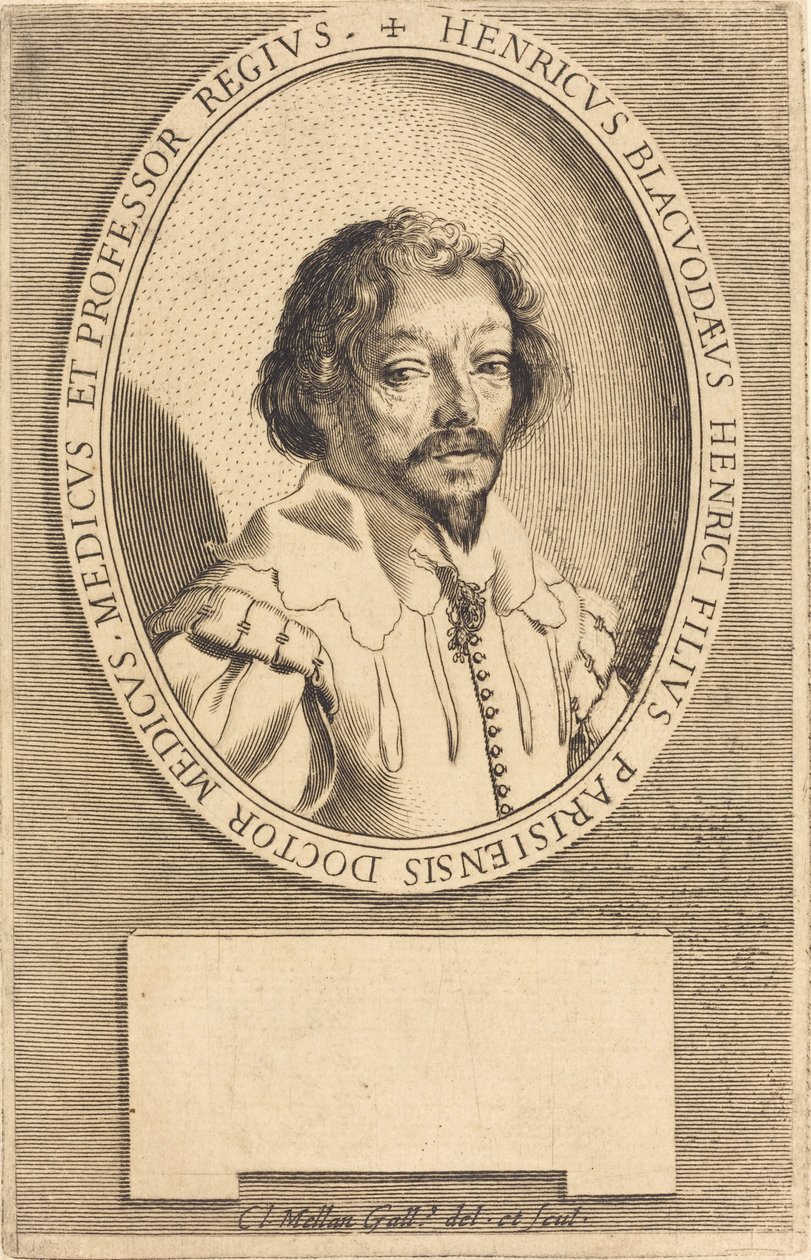 Dr. Henry Blackwood, Jr. alkotó: Claude Mellan