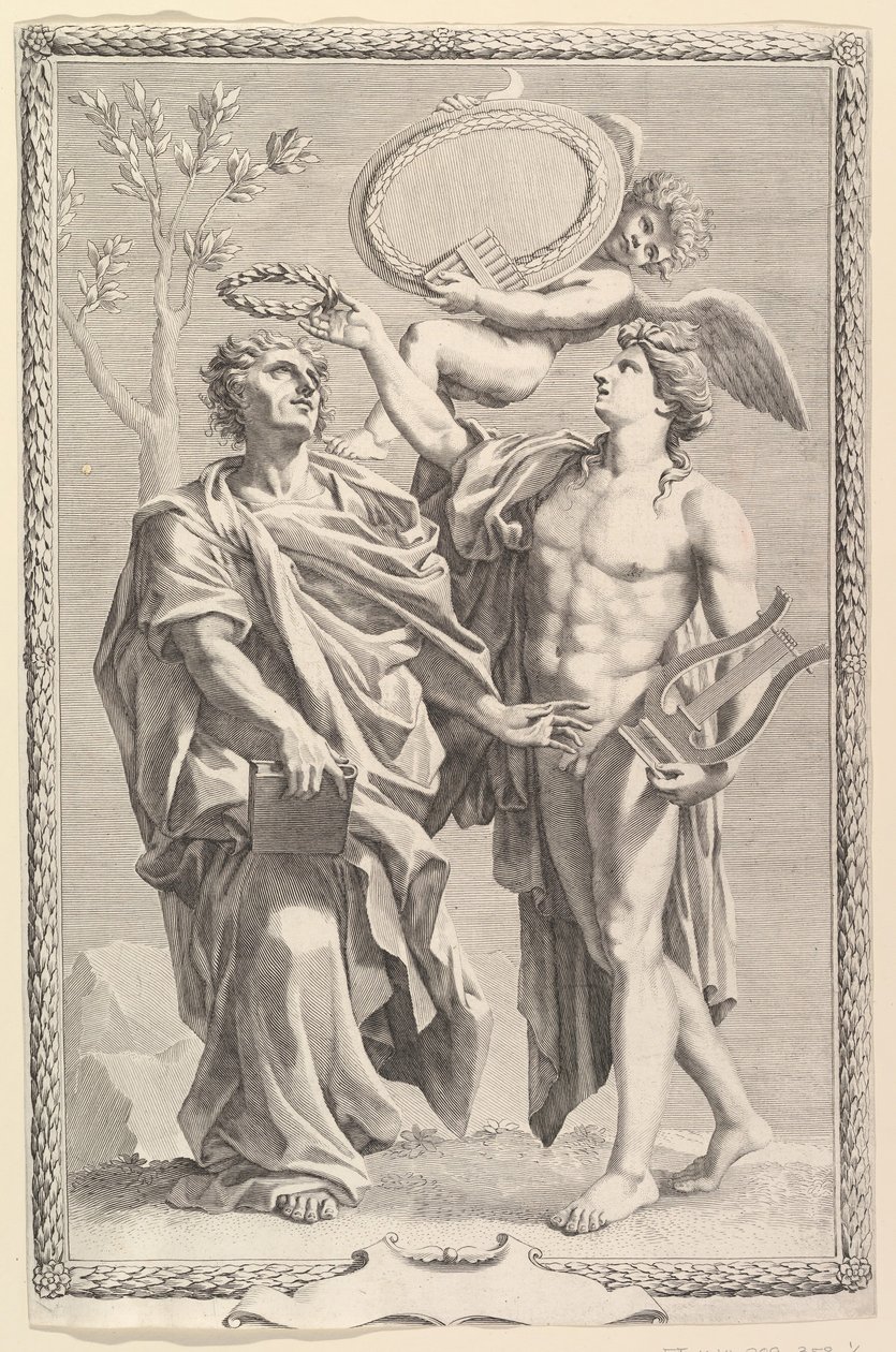 Címlap: Vergilius, Publius Virgilii Maronis Opera, 1641 alkotó: Claude Mellan