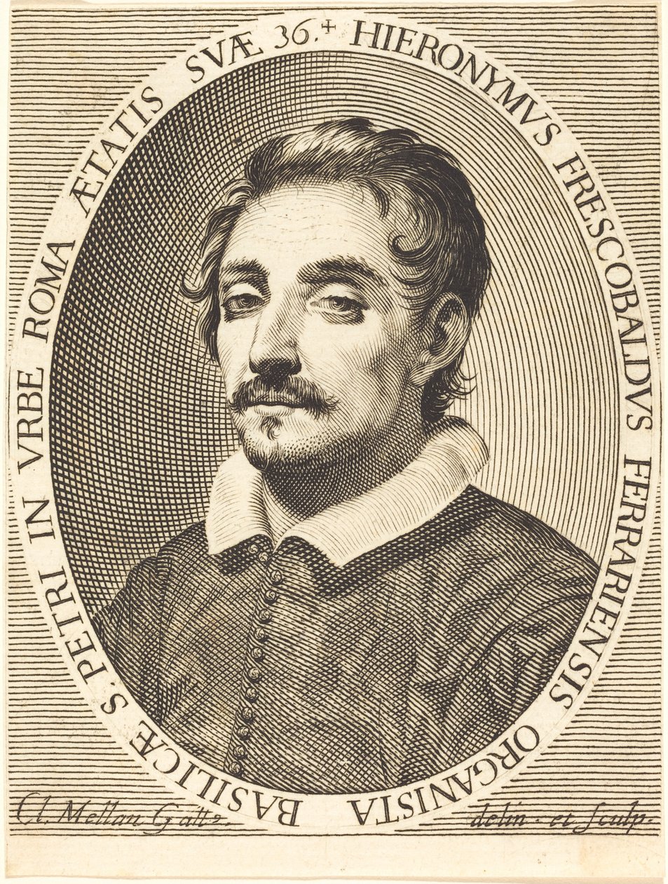 Girolamo Frescobaldi alkotó: Claude Mellan