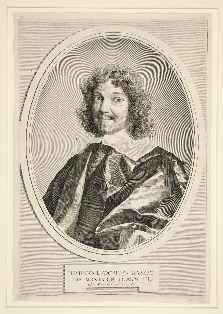 Henri Louis Habert de Montmor alkotó: Claude Mellan