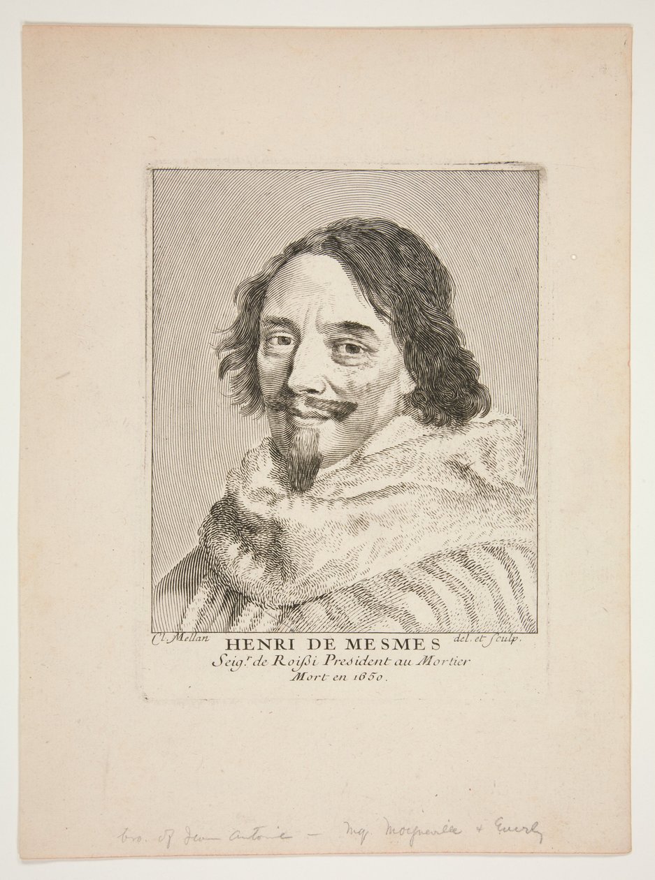 Henri de Mesmes alkotó: Claude Mellan