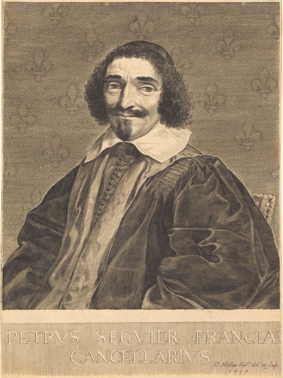 Pierre Séguier alkotó: Claude Mellan