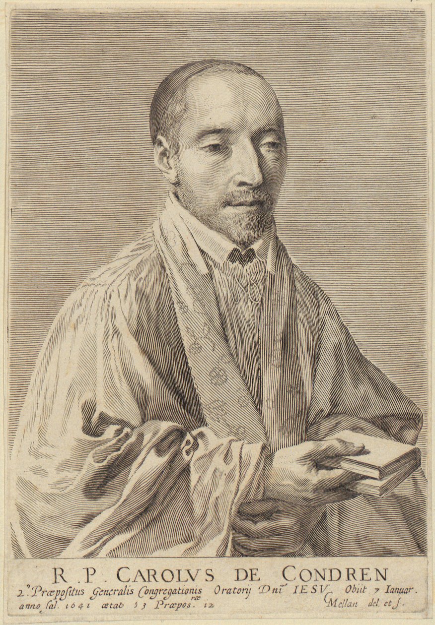 Charles de Condren portréja alkotó: Claude Mellan