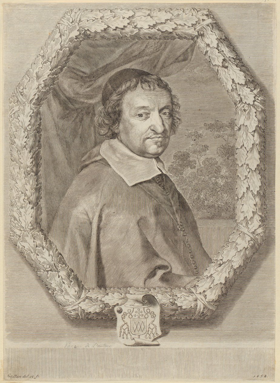 Victor Le Bouthillier portréja alkotó: Claude Mellan
