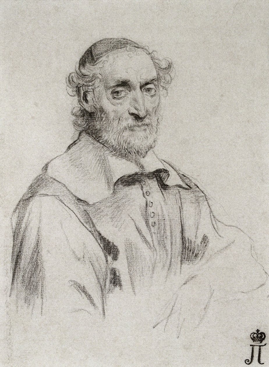 Nicolas Claude (Nicolas-Claude) Fabri DE PEIRESC (de Peyresc), csillagász portréja alkotó: Claude Mellan