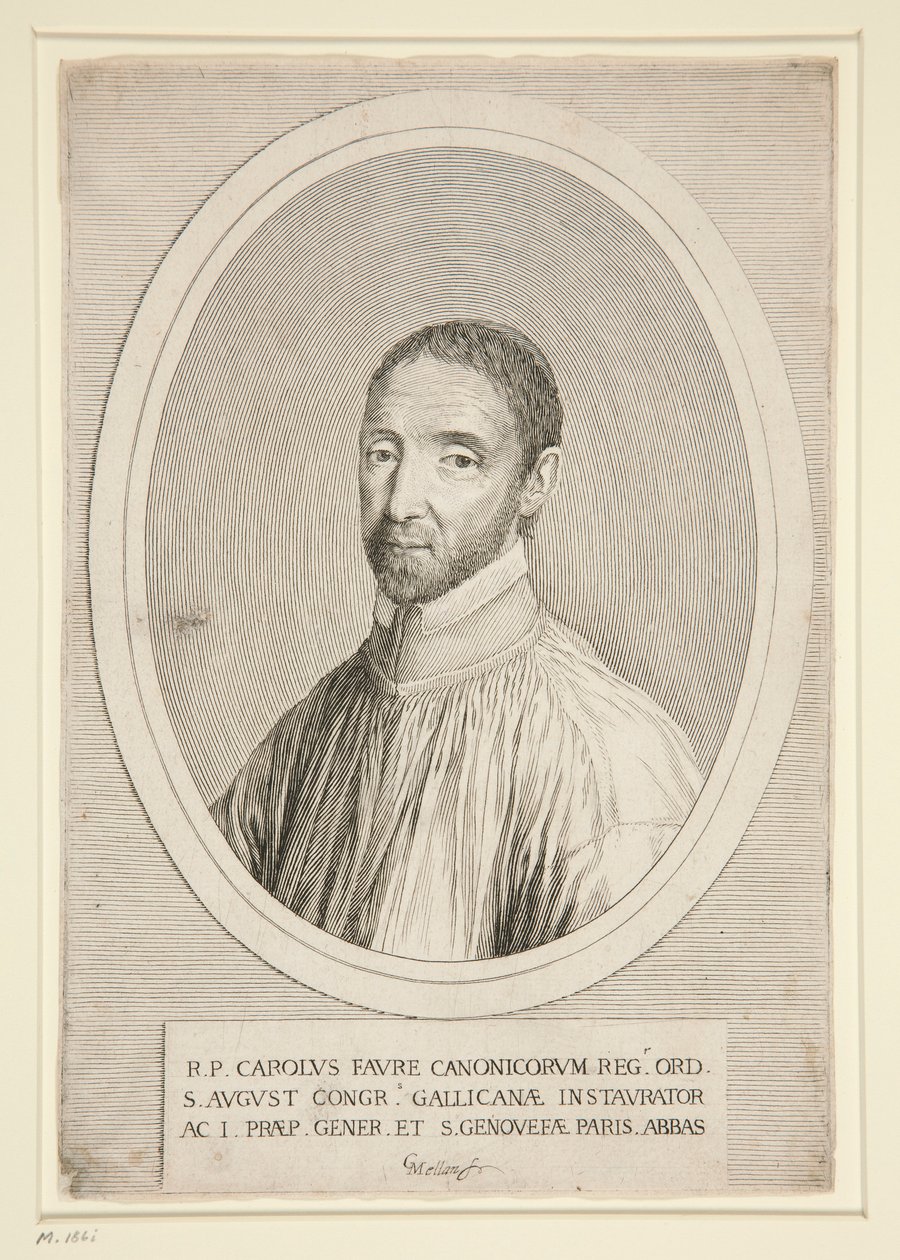 Charles Favre portréja alkotó: Claude Mellan