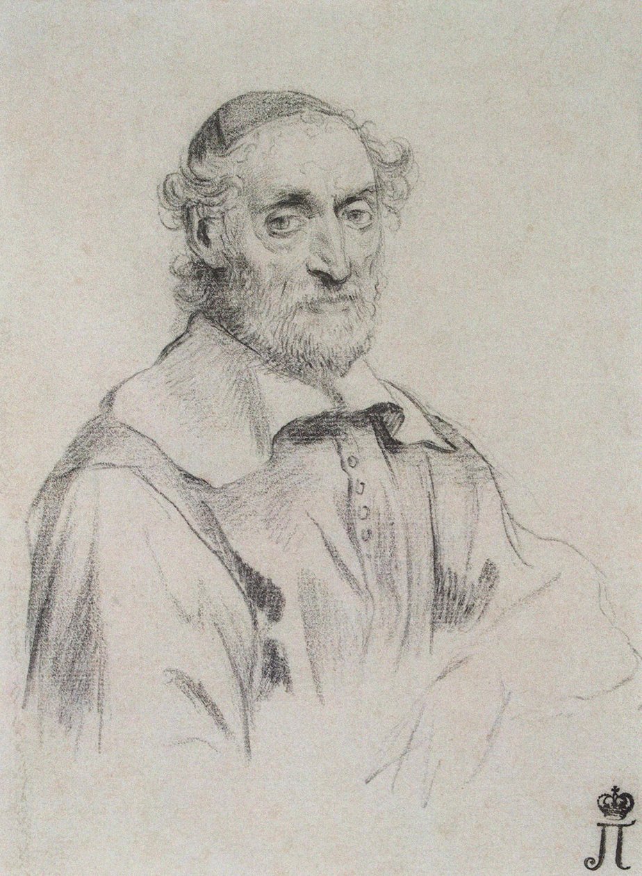 Nicolas-Claude Fabri de Peiresc portréja 1580-1637, 1636-1637 alkotó: Claude Mellan