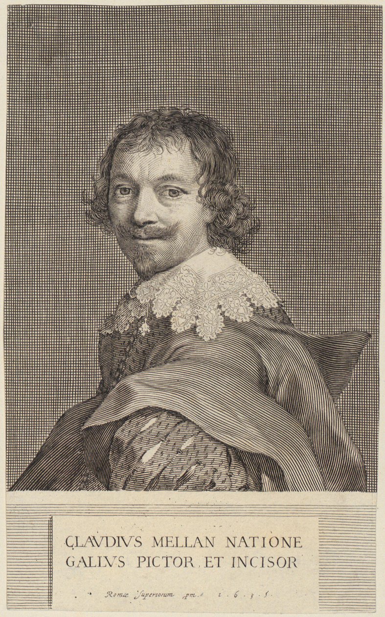Claude Mellan önarcképe alkotó: Claude Mellan