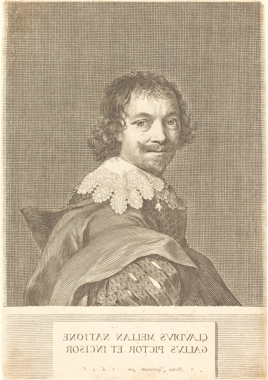 Önarckép alkotó: Claude Mellan