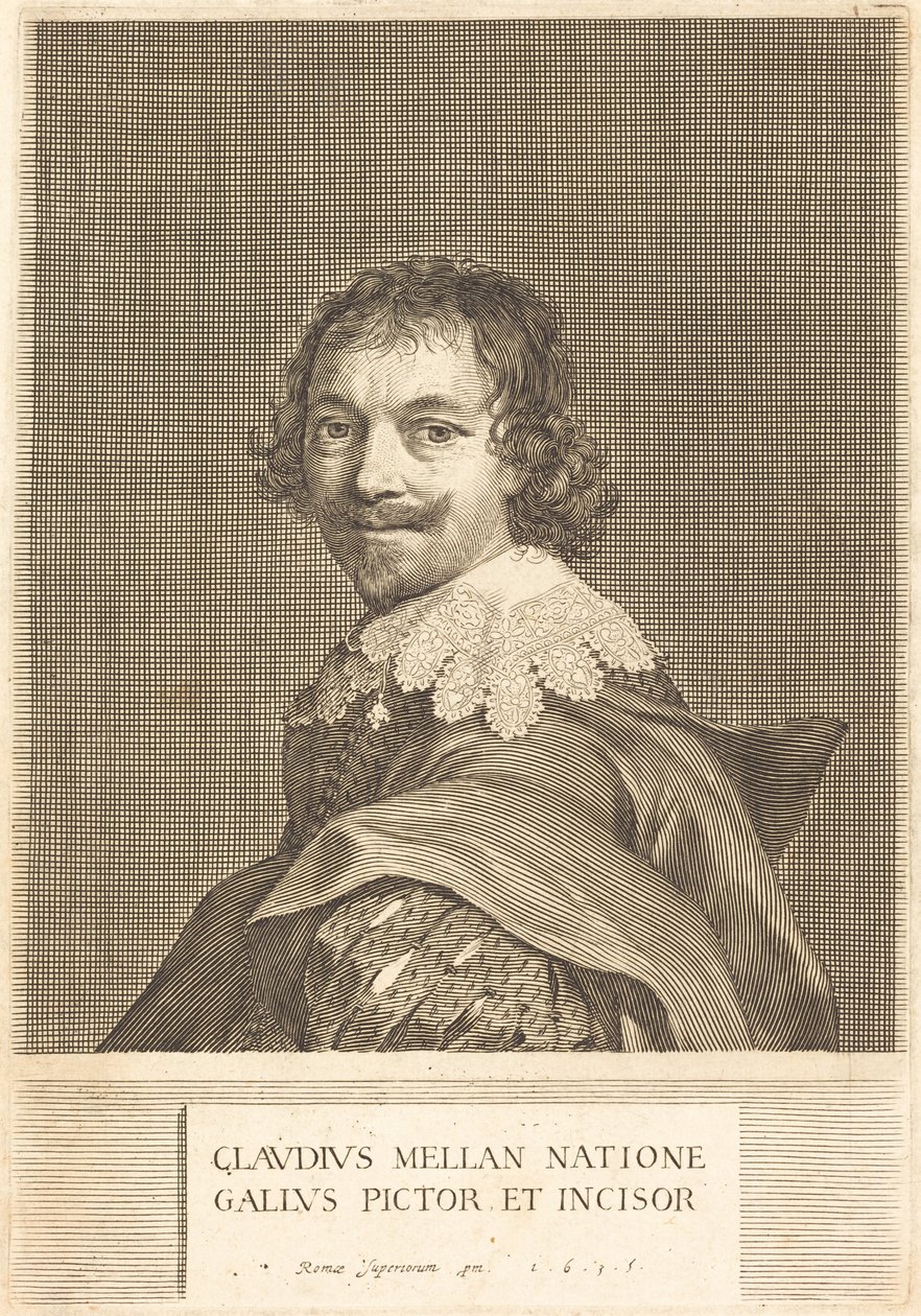 Önarckép alkotó: Claude Mellan