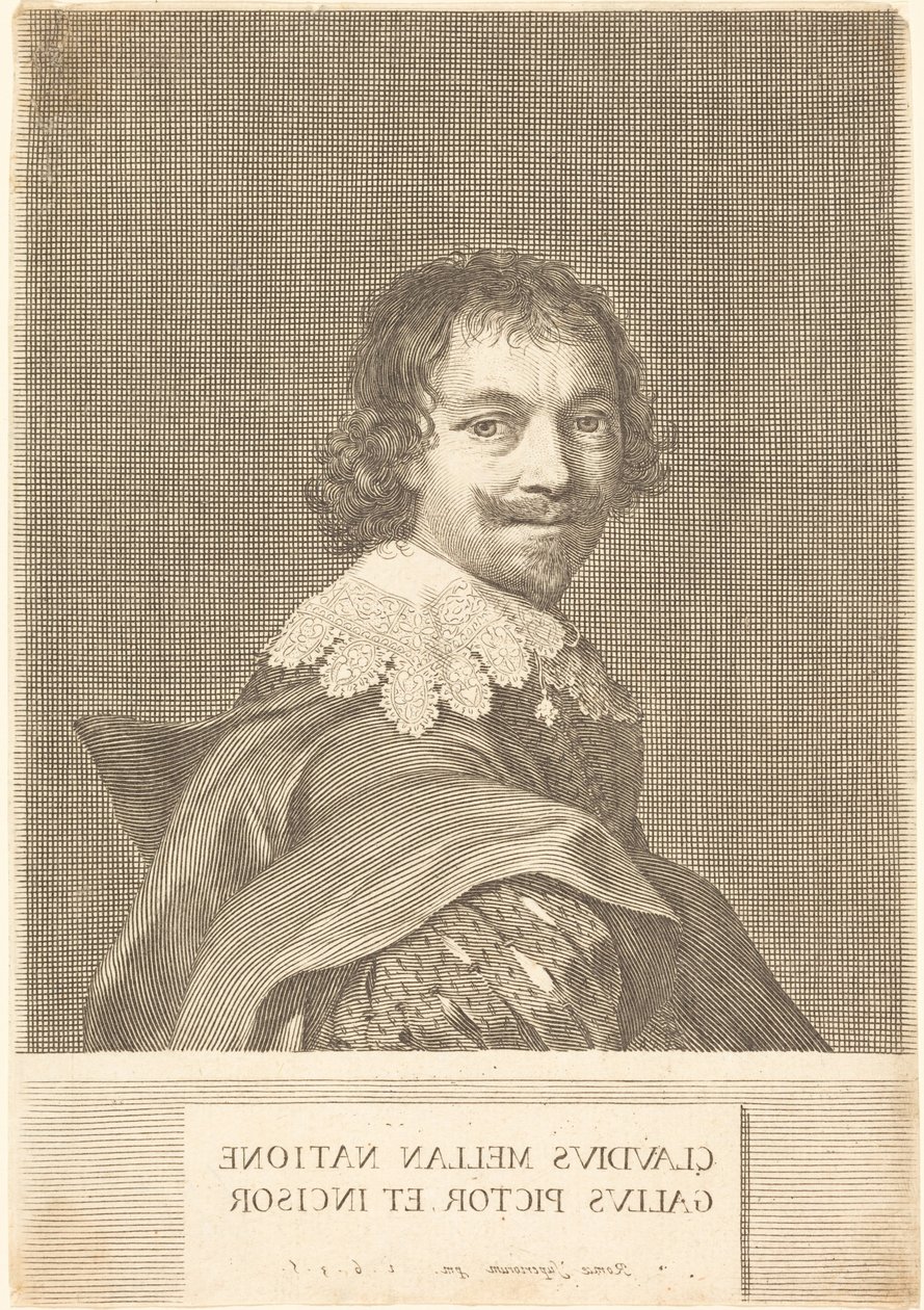 Önarckép alkotó: Claude Mellan