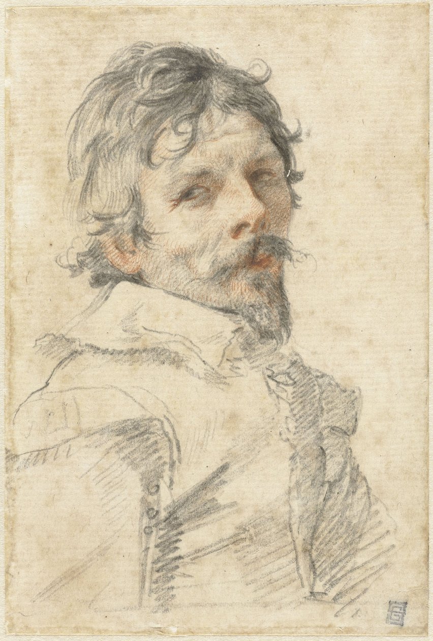 Önarckép, c. 1640. alkotó: Claude Mellan