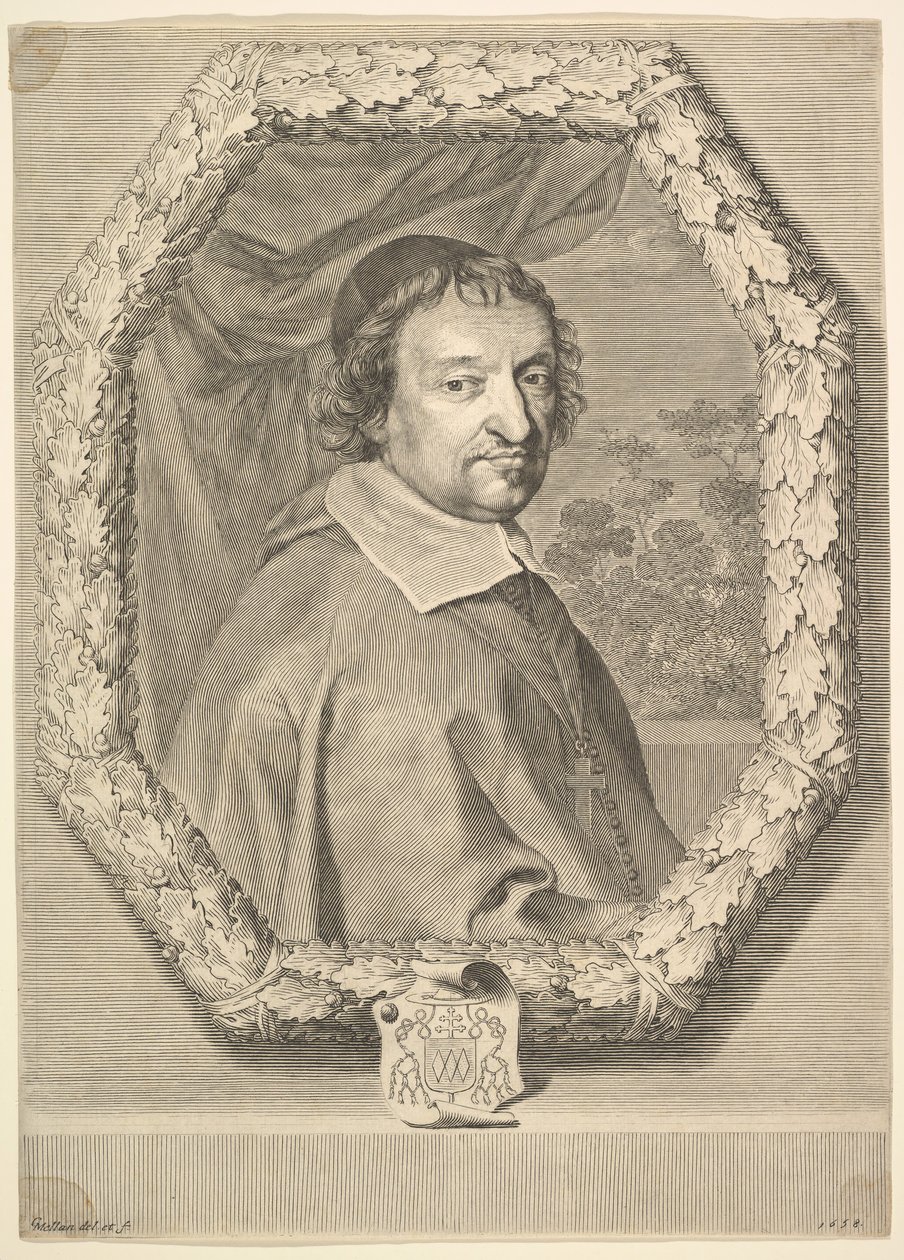 Victor le Bouthillier, 1658. alkotó: Claude Mellan