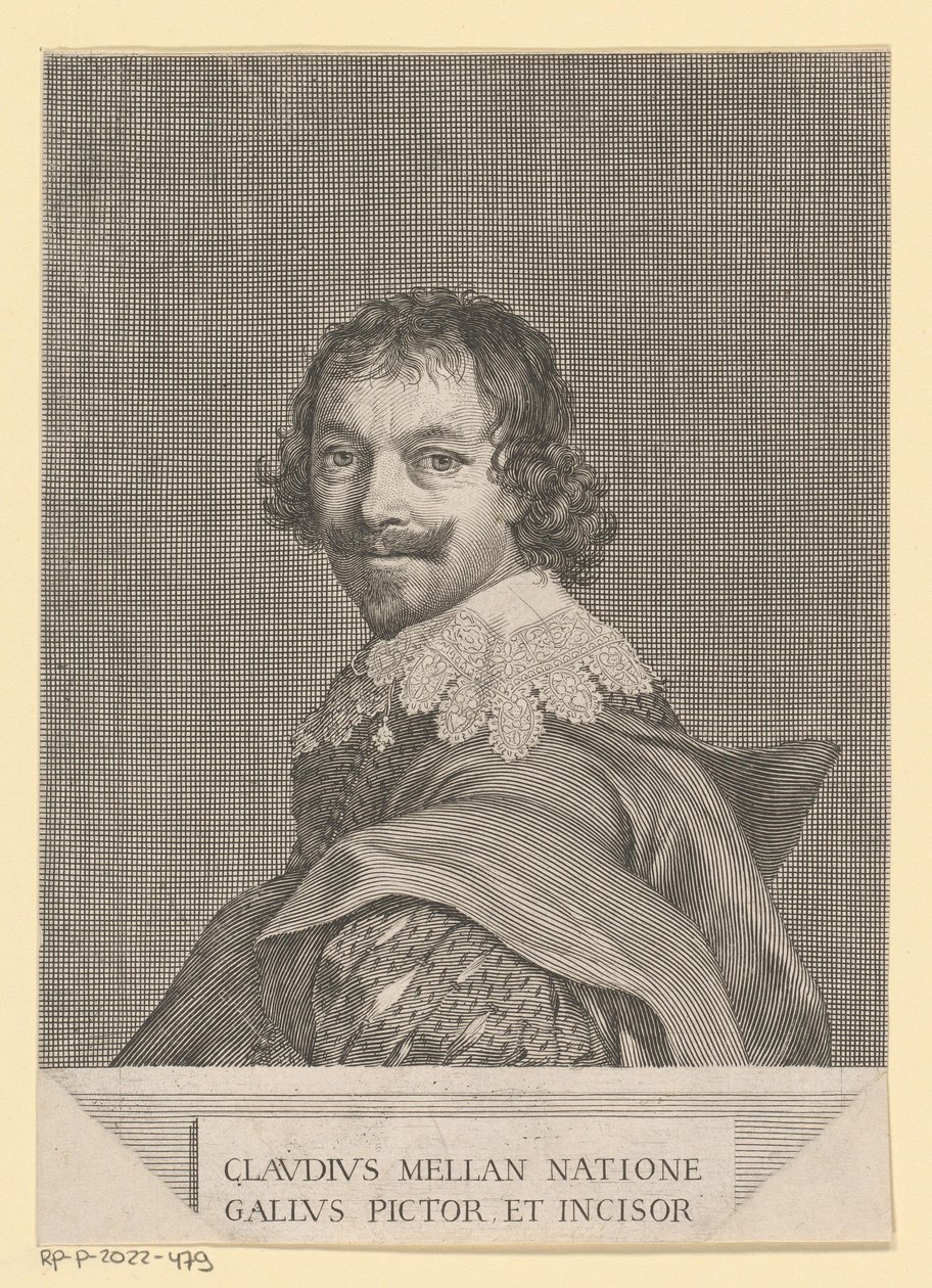 Önarckép alkotó: Claude Mellan