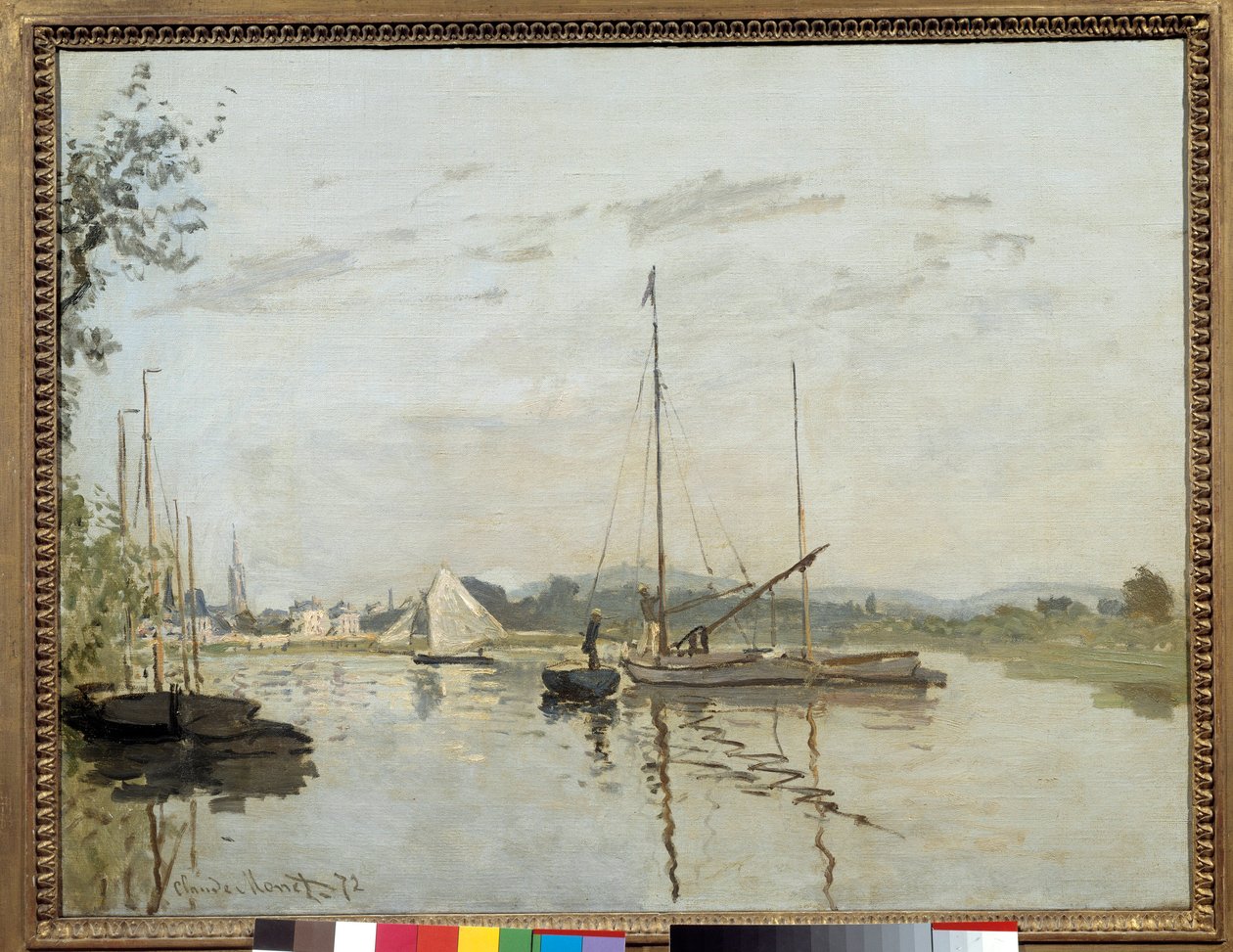 Claude Monet Argenteuil festménye (1840-1926) 1872 V. 0,5x0,65 m Párizs, Orsay Múzeum alkotó: Claude Monet