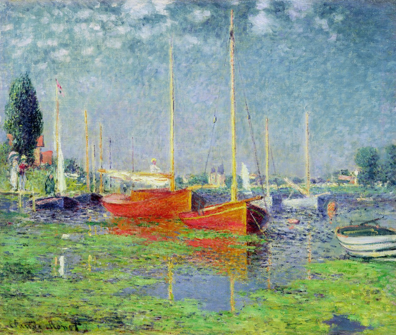 Argenteuil, 1872-1875 körül (lásd még: 287548) alkotó: Claude Monet
