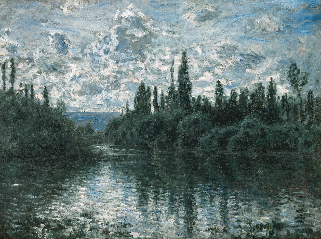 A Szajna ága Vétheuil közelében, 1878. alkotó: Claude Monet