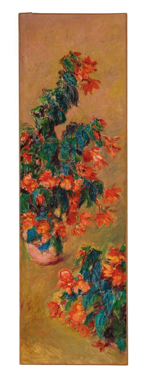 Cserepes vörös azálea, 1883 alkotó: Claude Monet