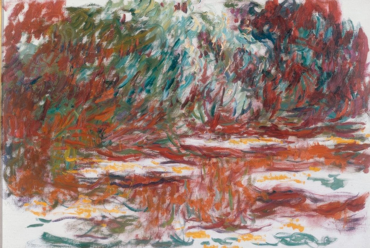 Tavirózsa tó alkotó: Claude Monet