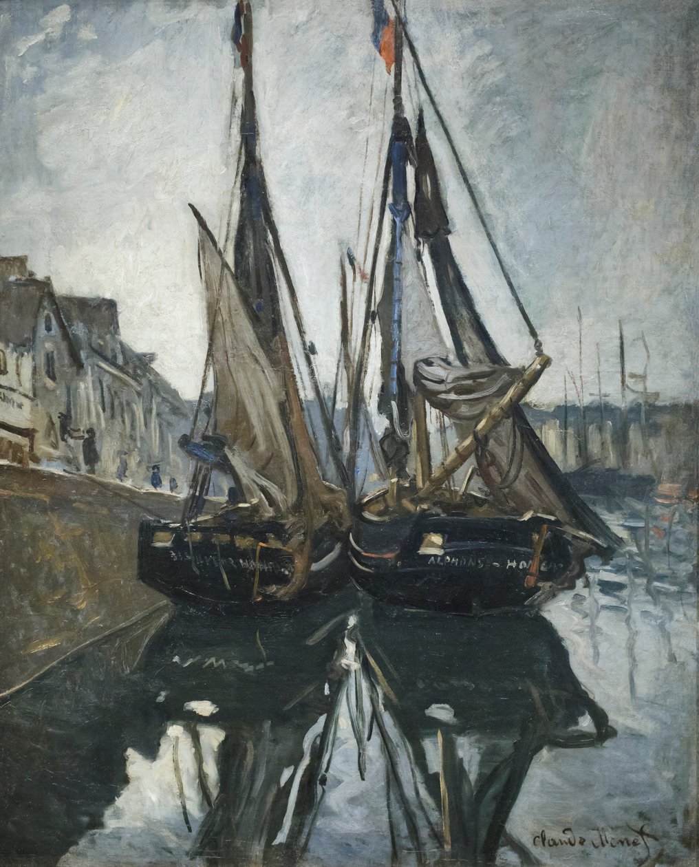 Csónakok alkotó: Claude Monet