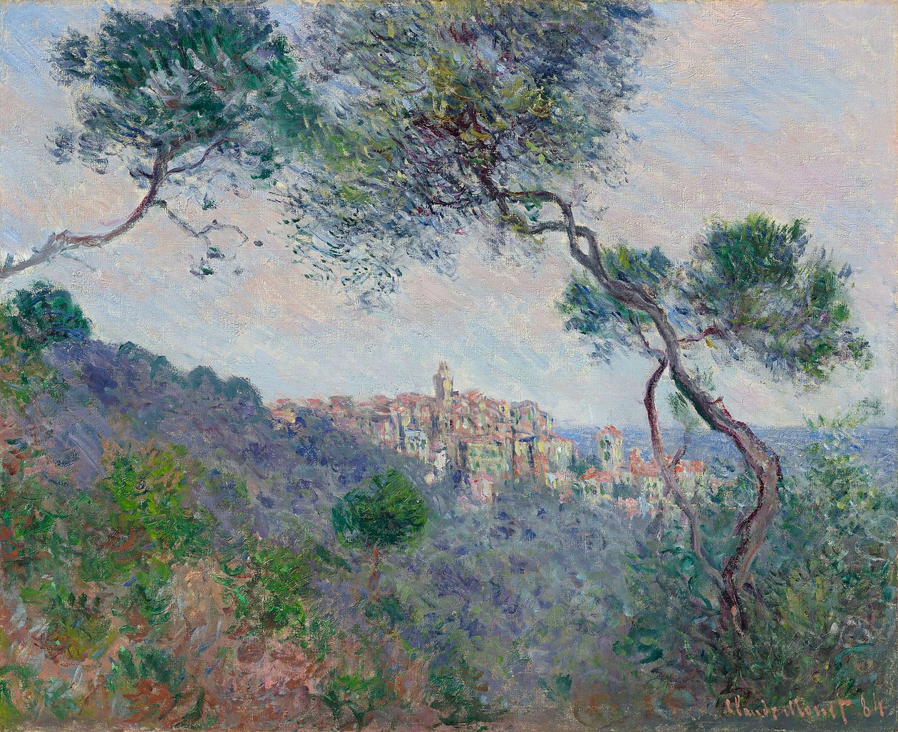 Bordighera, Olaszország alkotó: Claude Monet