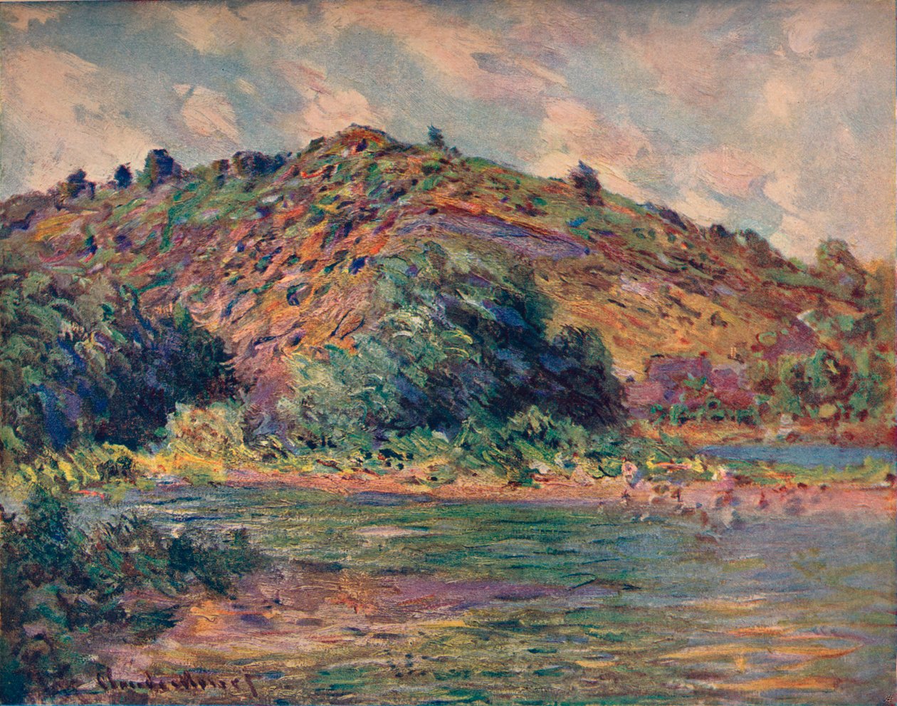Szajna partja, 1860-1923, 1903 alkotó: Claude Monet