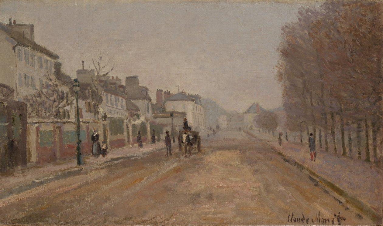 Héloise sugárút, Argenteuil alkotó: Claude Monet