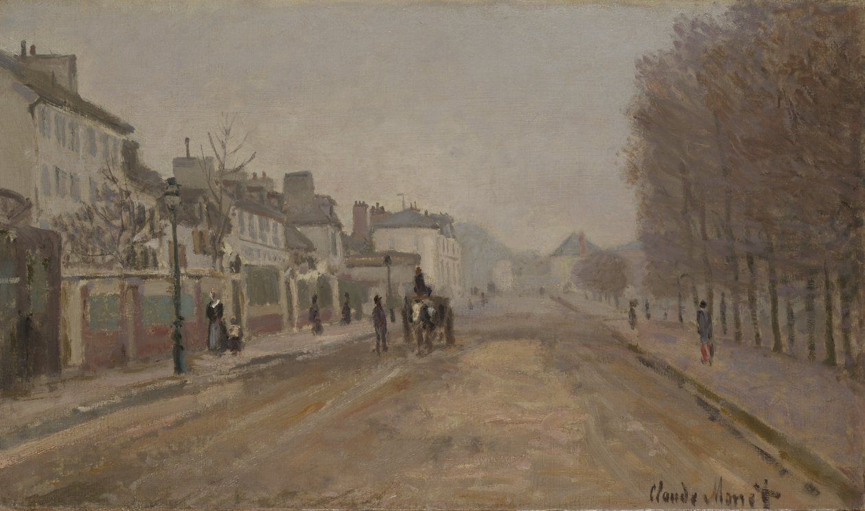 Heloise Boulevard, Argenteuil, 1872 alkotó: Claude Monet