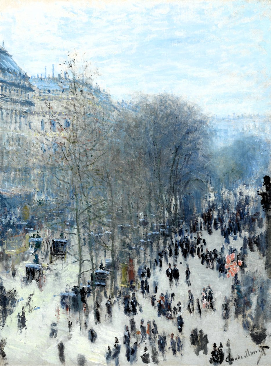Capucines sugárút alkotó: Claude Monet